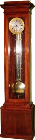 French month duration longcase regulator